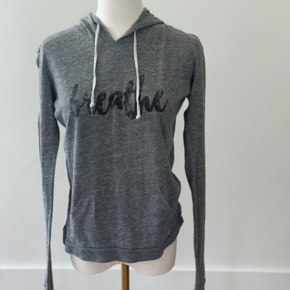 Grey Long-Sleeve Hoodies